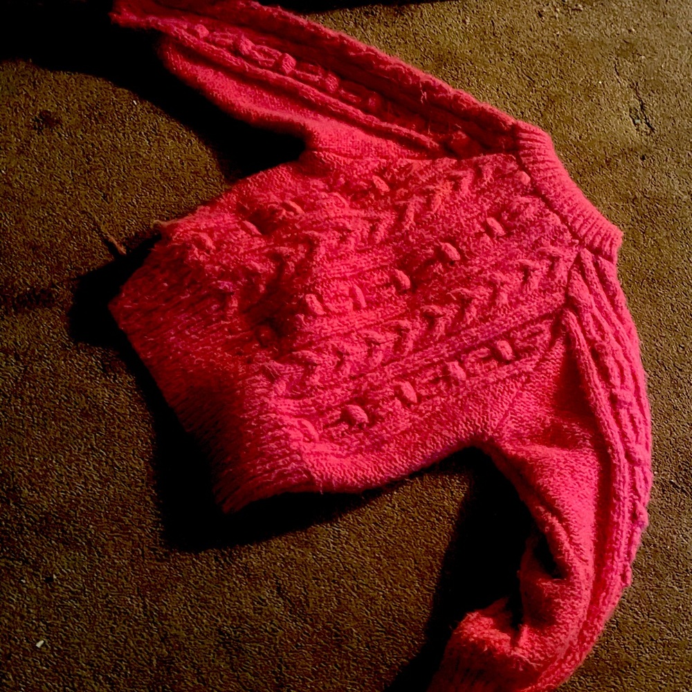 Fluffy sweater